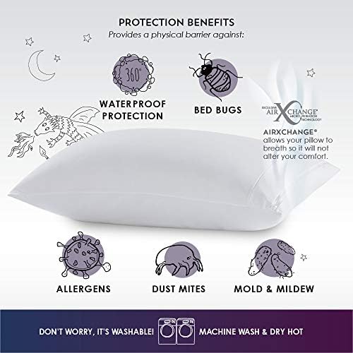 PureCare Kids Rise Shine Pillow Protector 21x16
