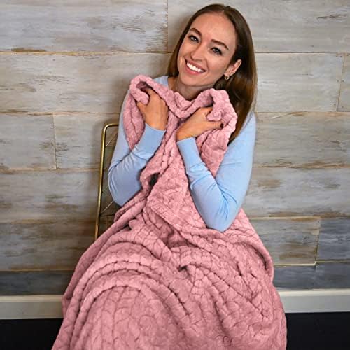 EverSnug Premium Travel Blanket Pillow - Light Pink