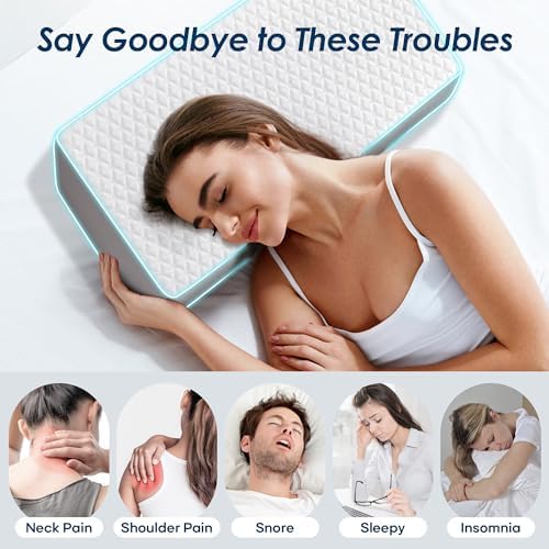 KEHANGTE Cooling Cube Pillow for Side Sleepers 1