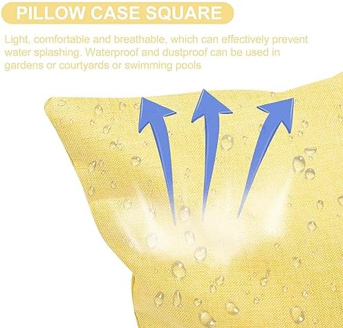 ETHZZLE Waterproof Linen Throw Pillow Covers 2 Pack 1