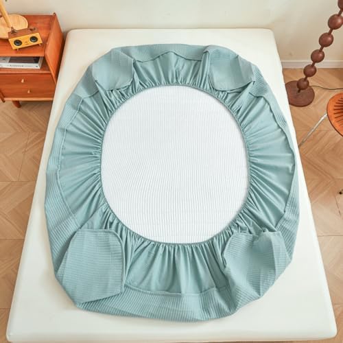 ZIQINPSQ Fitted Sheet Twin XL 15 Deep Pocket Mattress Cover