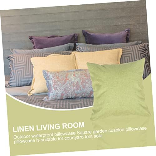 TEMPNAP Waterproof Throw Pillow Cover for Home and Garden