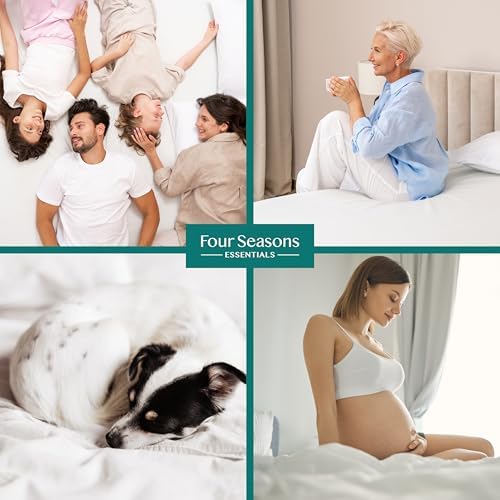 Full XL Waterproof Mattress Pad with Quilted Pillow Top