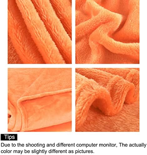 Uxcell Flannel Fleece Blanket - Queen Size Soft and Lightweight