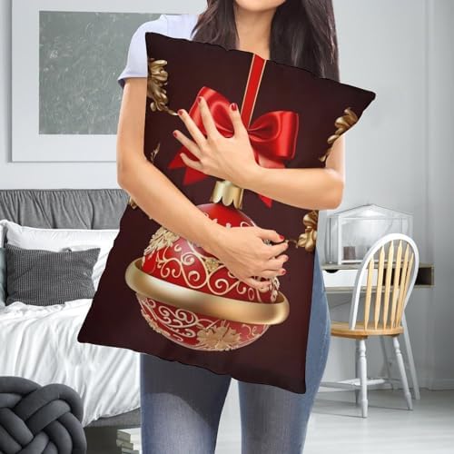 VFMNT Golden Bell Throw Pillow Cover 24x16 Inch