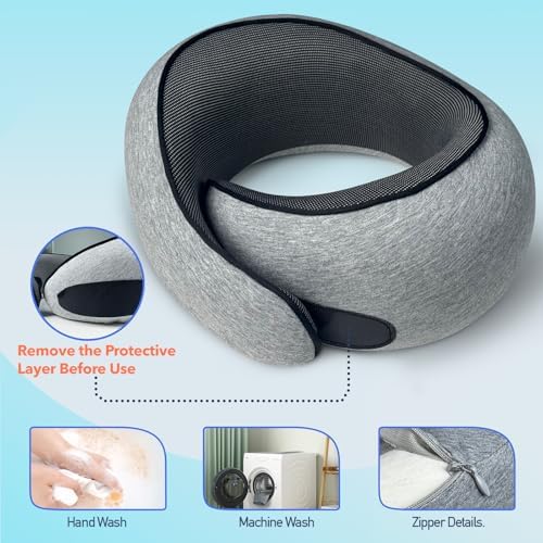 HWGIZP Travel Pillow with 360 Support