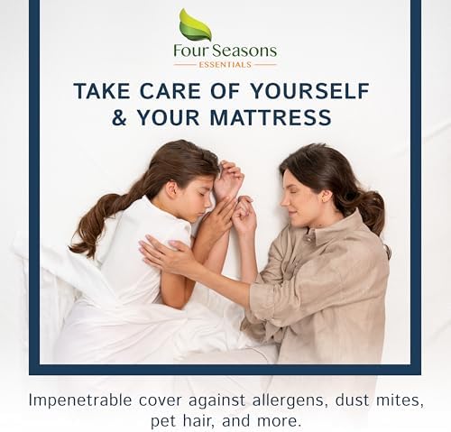 Four Seasons Essentials Super Deep Pocket Mattress Encasement - King Size 1