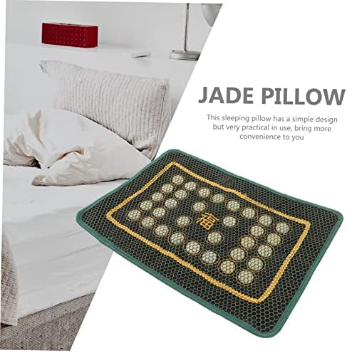 KICHOUSE Jade Cooling Memory Foam Pillow for Hot Sleepers