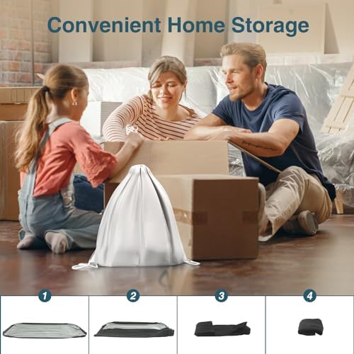 Ezyrest Queen Air Mattress Waterproof Comfort with Built-in Pump