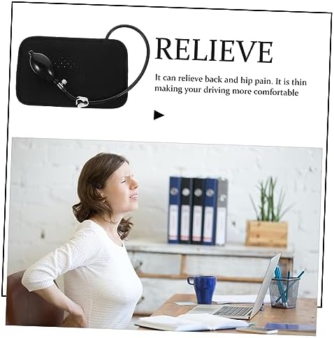 Ipetboom Inflatable Lumbar Support Pad for Hiking Camping Office Breaks
