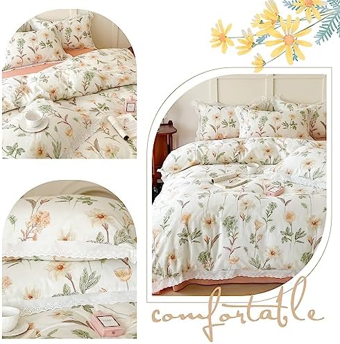 OTOB Floral Duvet Cover Queen Set