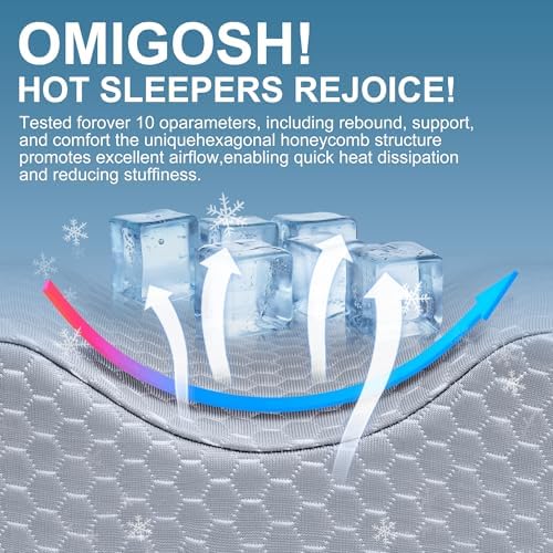 Cooling Knee Pillow for Sciatica Relief and Spine Support