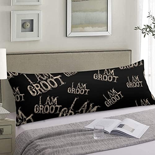 Zenladen I Am Groot Body Pillow Cover 20x54 with Zipper