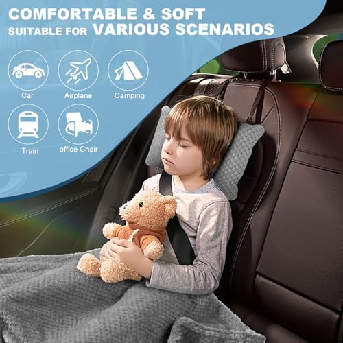 Nenolix Travel Blanket Set with Pillow and Carry Bag