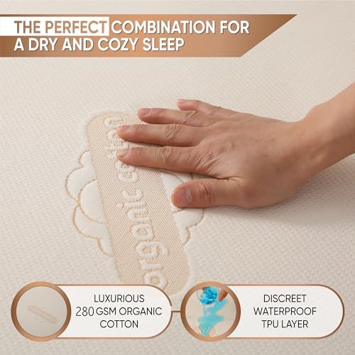 2-Pack Organic Cotton Pillow Protectors - Standard