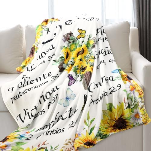 Buryeah Christmas Faith Throw Blanket