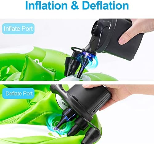 BrilliantHouse Electric Air Pump with 3 Nozzles 1