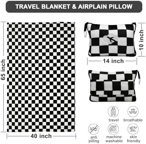 Jungle Star Travel Blanket and Pillow Set