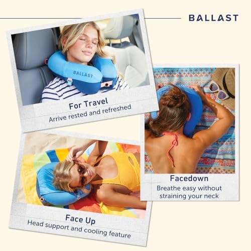 Ballast Travel Pillow PRO - Ultra Compact Neck Support Pillow