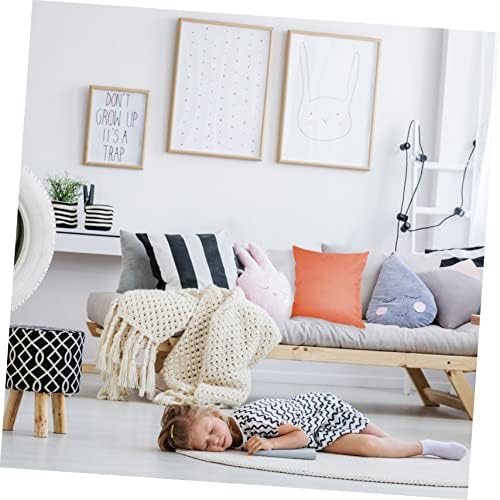 MAGICLULU 4pcs Linen Pillow Covers for Home and Outdoor Use