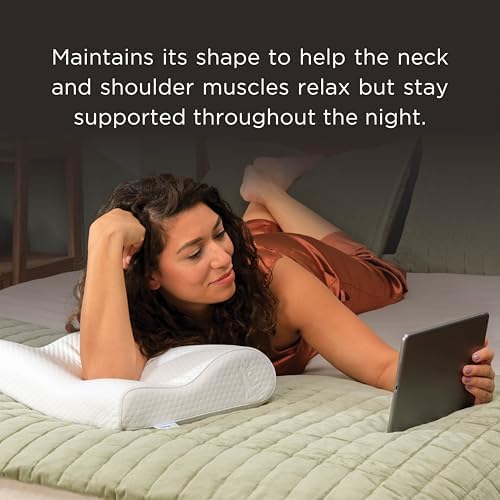 Tempur-Pedic TEMPUR Neck Pillow Small Profile White 1