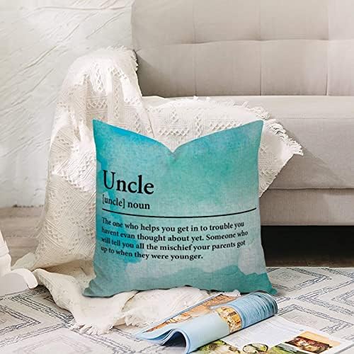 UTF4C Uncle Dictionary Throw Pillow Cover 16x16 Inch