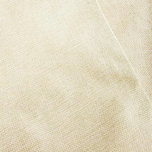 Juvale Canvas Pillow Covers - Cream 17x17 in Pack of 4 with Hidden Zipper
