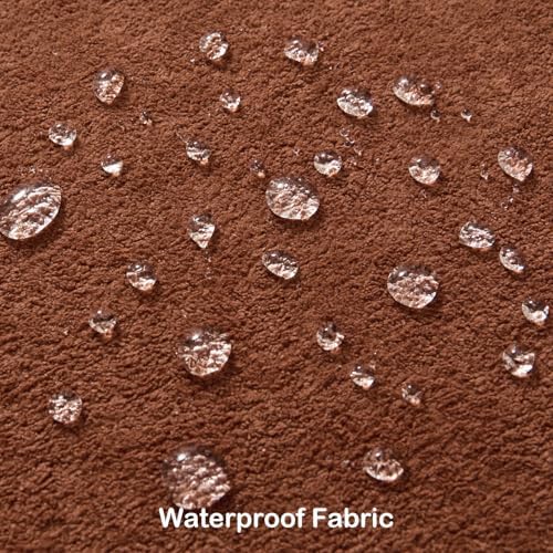 Kevin Textile Waterproof Boucle Pillow Covers 12x20 Inch Pack of 2