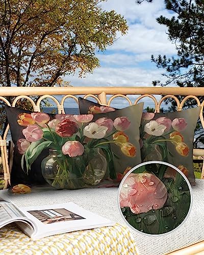 Waterproof Pillow Protector 2 Pack 12x20 Inches
